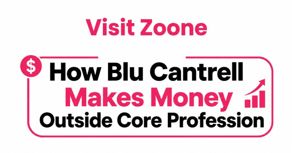 Blu Cantrell Makes Money Outside